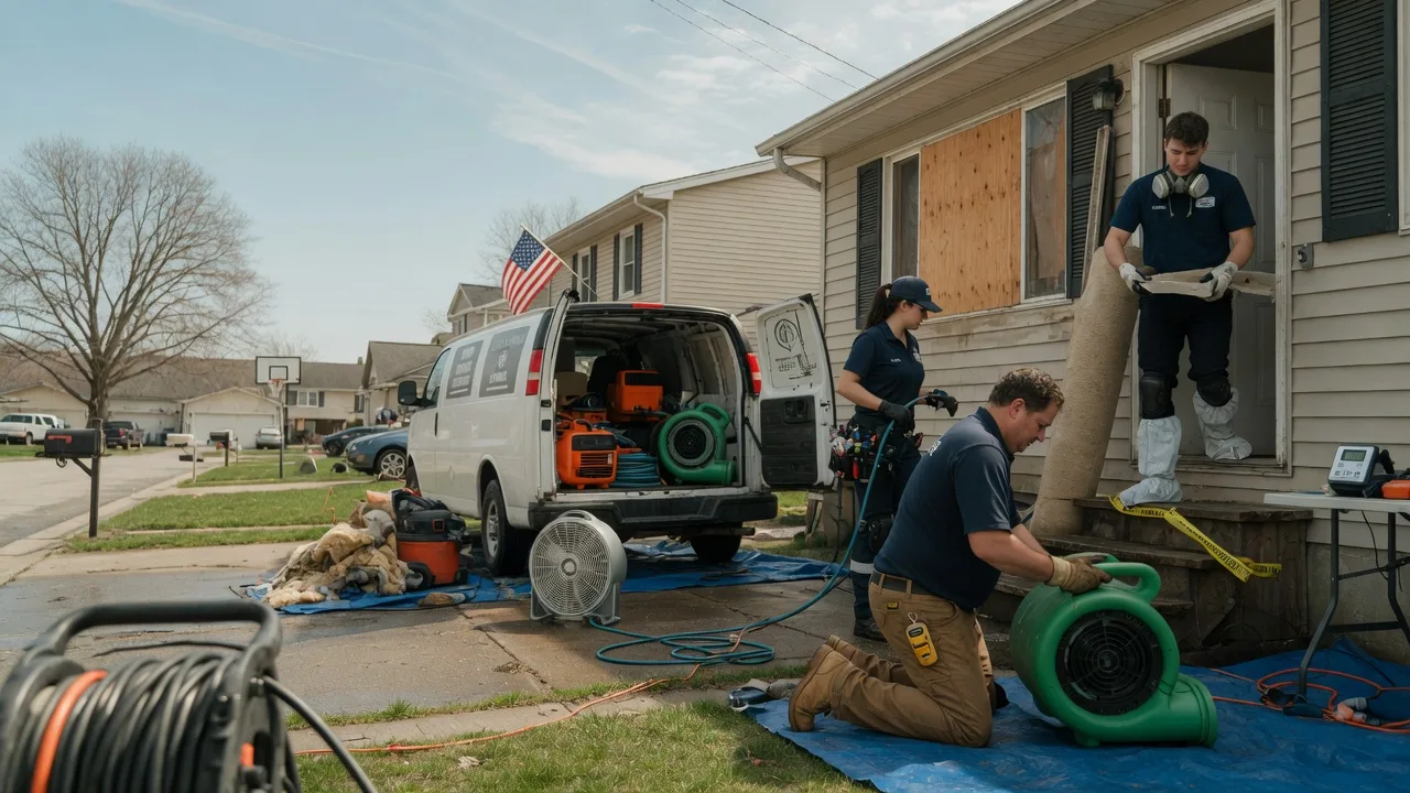 Water Damage Restoration in Kinzers, PA near me